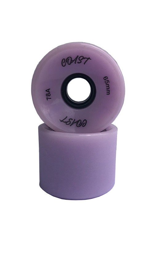Coast Cruiser Wheels 65mm 78a Purple