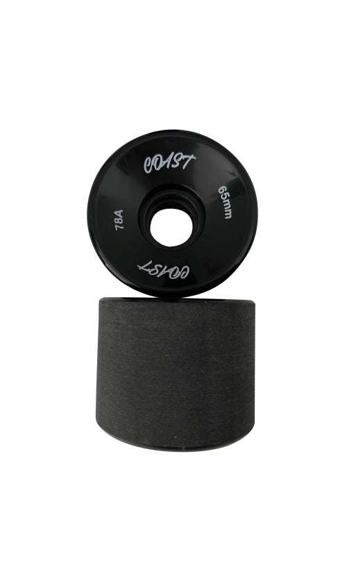 Coast Cruiser Wheels 65mm 78a Black