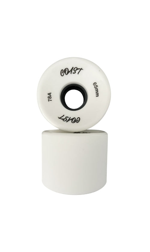 Coast Cruiser Wheels 65mm 78a White