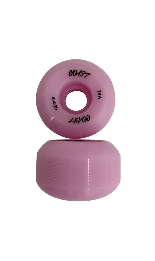 Coast Logo Wheels 56mm 78a Pink