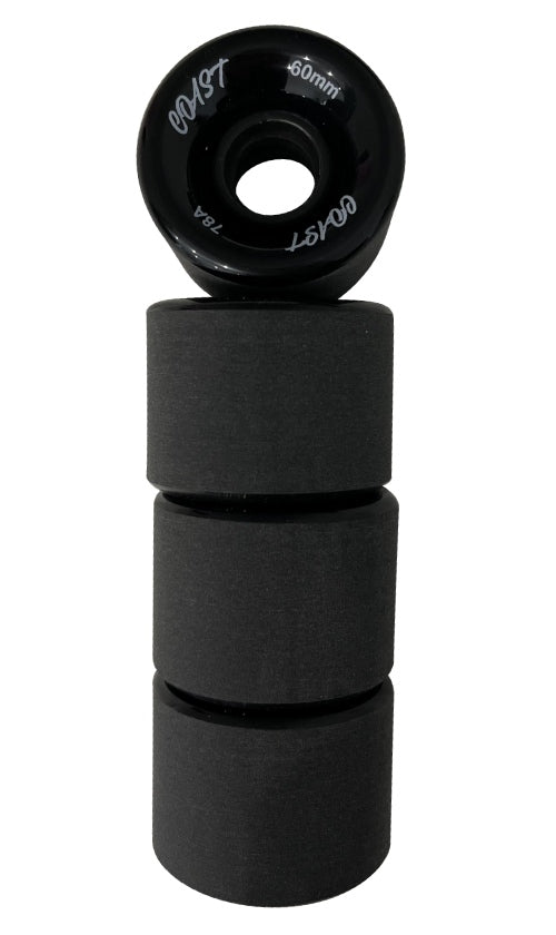 Coast Cruiser Wheels 60mm 78a Black