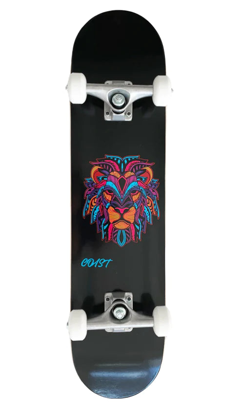 Coast Neon Lion Skateboard 7.5"