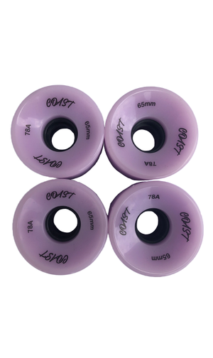 Coast Cruiser Wheels 65mm 78a Purple