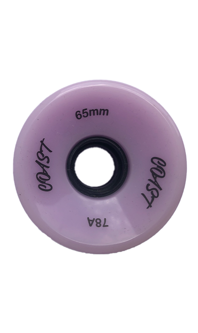 Coast Cruiser Wheels 65mm 78a Purple
