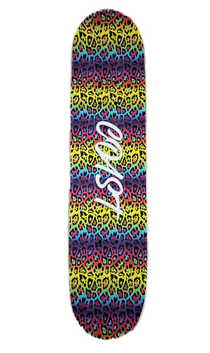 Coast V2 Leopard Skateboard 7.75in