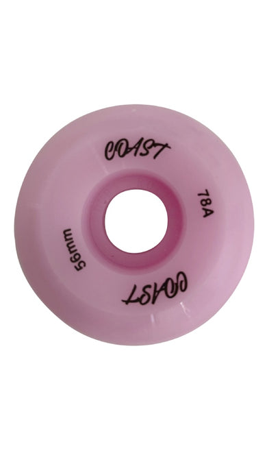 Coast Logo Wheels 56mm 78a Pink