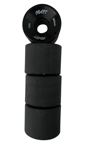 Coast Cruiser Wheels 65mm 78a Black