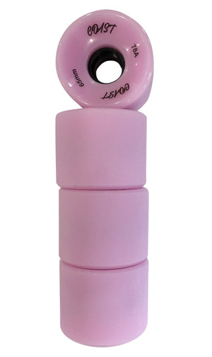 Coast Cruiser Wheels 65mm 78a Pink