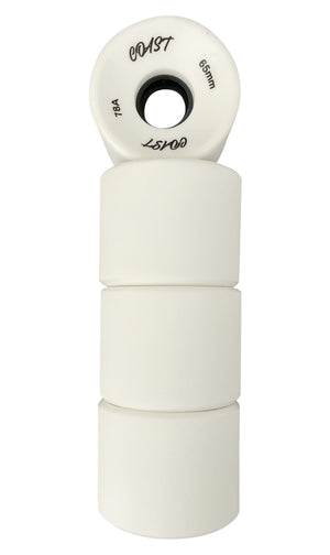 Coast Cruiser Wheels 65mm 78a White