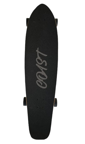 Coast Blackout Kicktail Longboard 38"