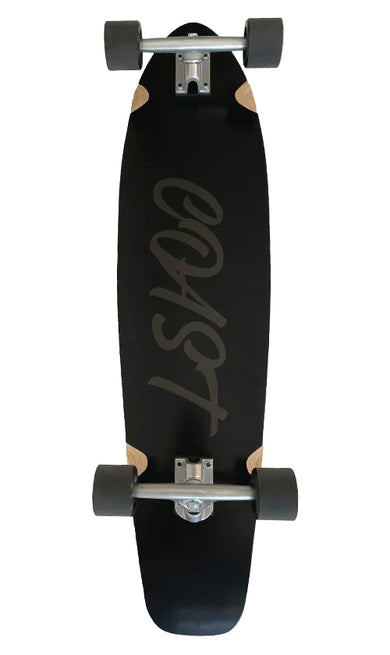 Coast Blackout Kicktail Longboard 38"