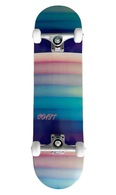 Coast Lagoon Stripes Skateboard 7.75"