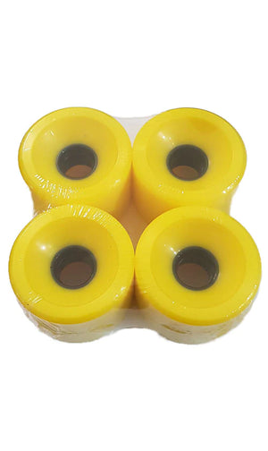 Coast Longboard Wheels 70mm 78A Yellow