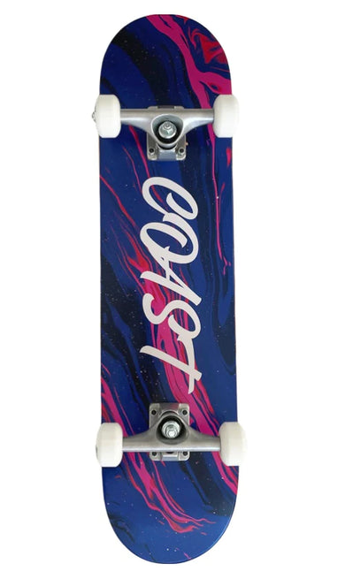 Coast Swirl Purple Skateboard 7.5"