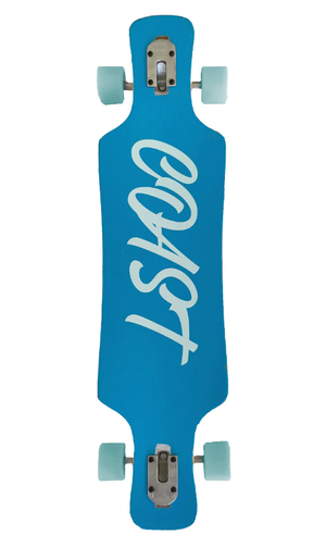 Coast Pacific Flower Drop Through Longboard 38"